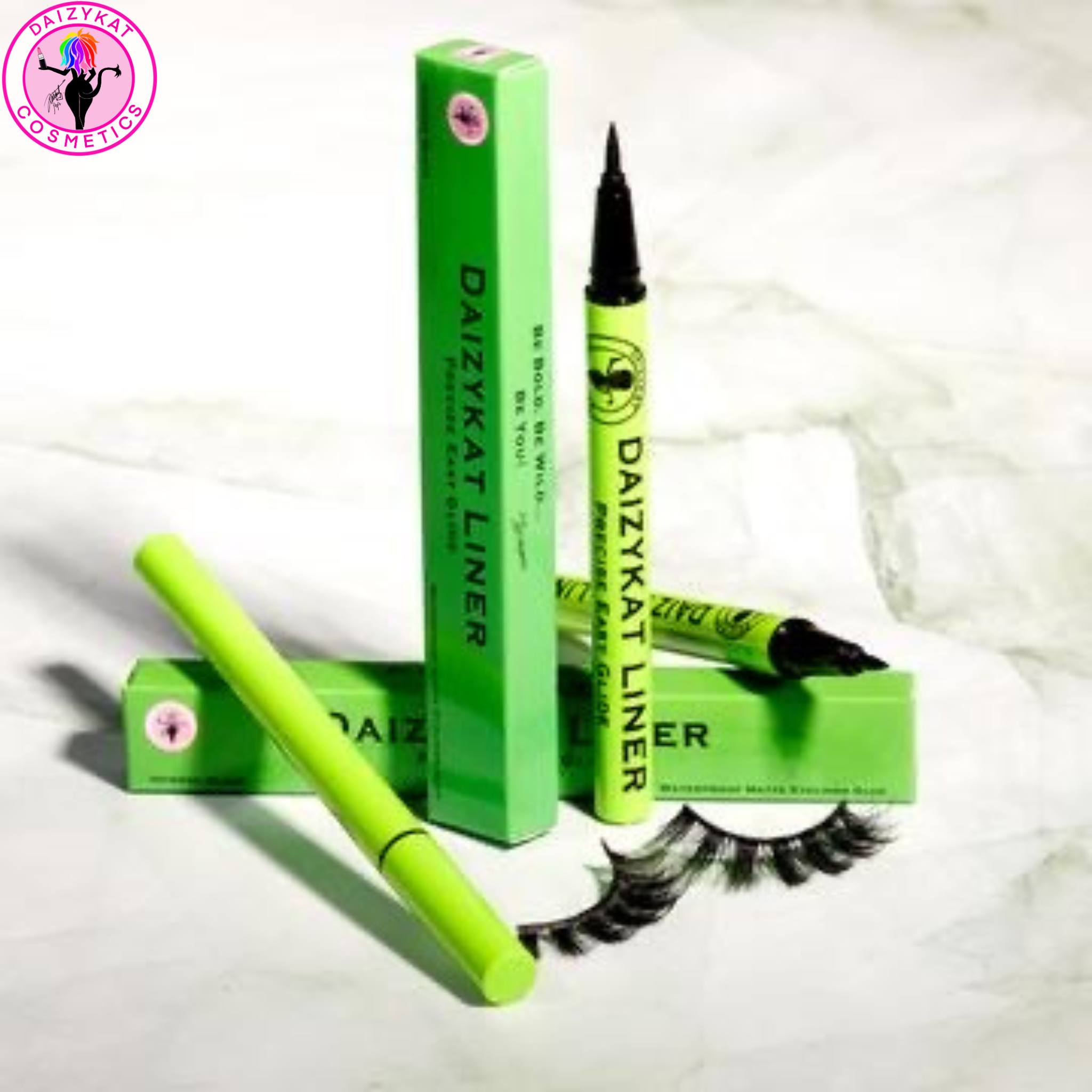 Waterproof Matte Intense Black Eyeliner Glue - The Pink Makeup Box