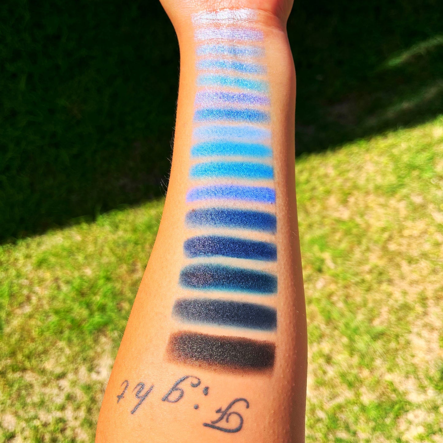 BLUEBERRY EYESHADOW PALETTE - All The Blues You Need!! FORBIDDEN