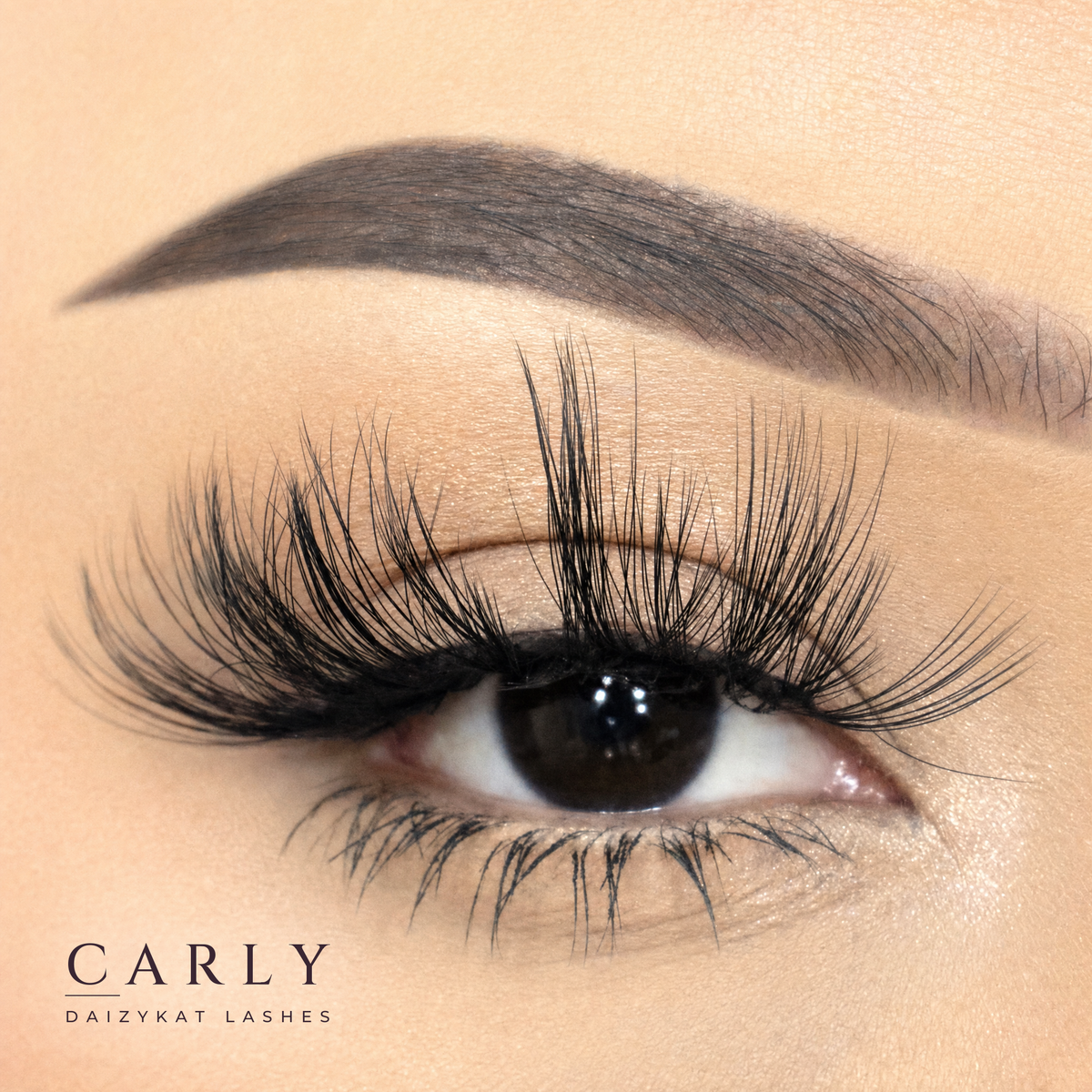 Carly - 4D Luxury Synthetic Easy To Apply Hand Made Lashes