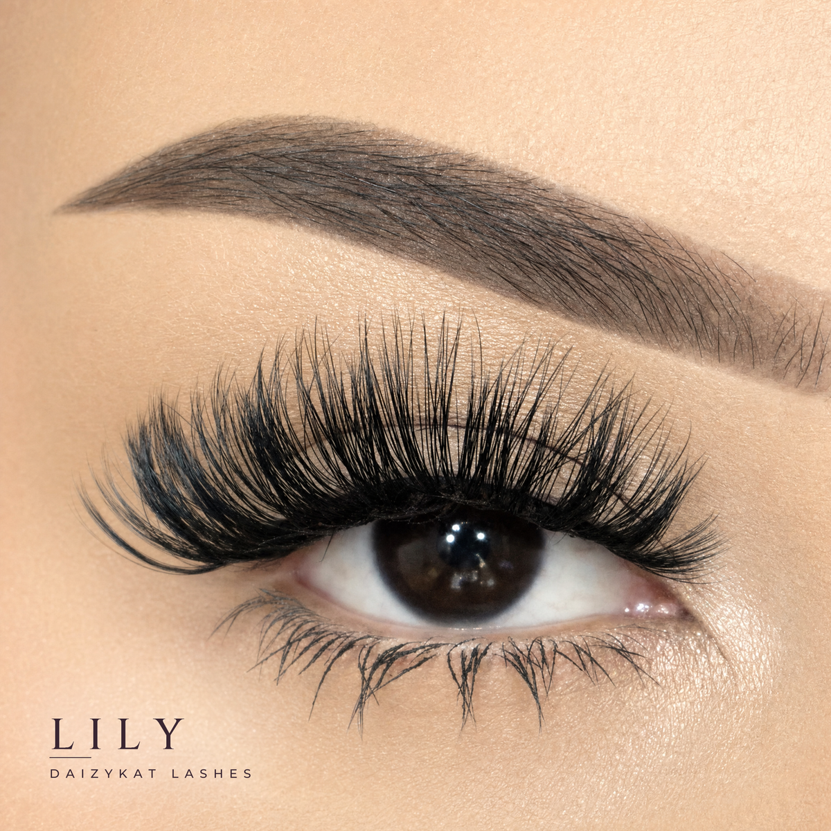 Lily - 4D Luxury Synthetic Easy To Apply Hand Made Lashes