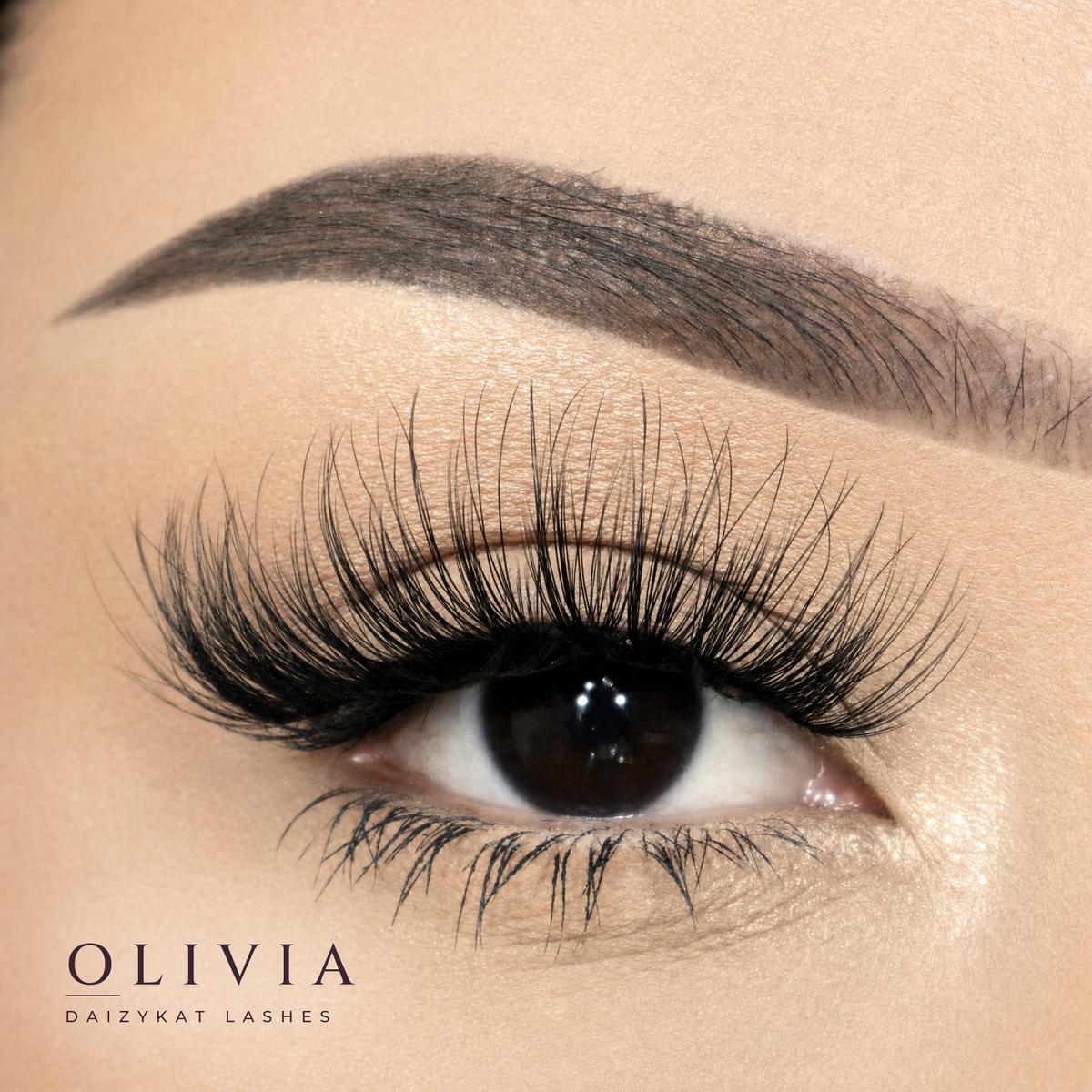 Olivia - 4D Luxury Synthetic Easy To Apply Hand Made Lashes