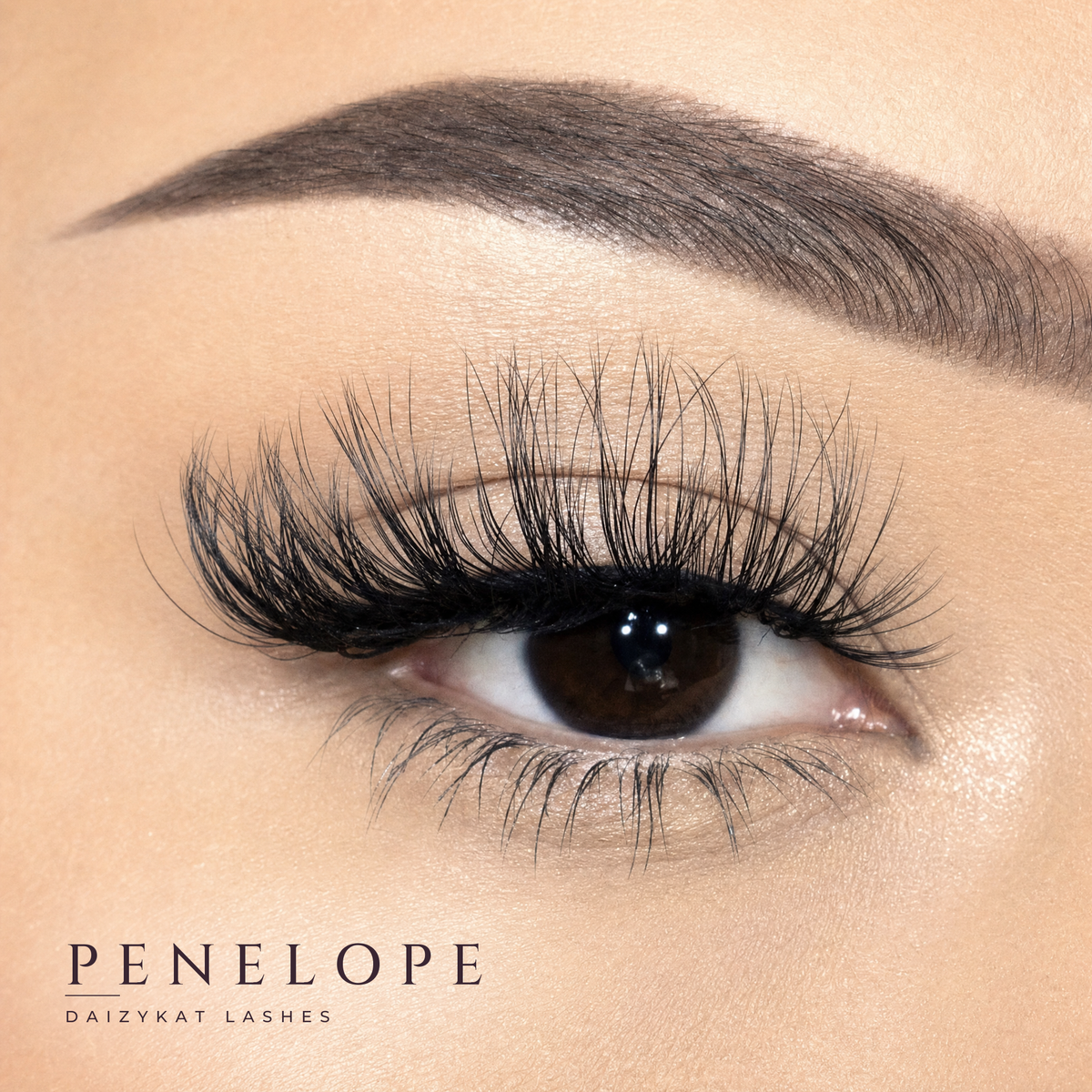 Penelope - 4D Luxury Synthetic Easy To Apply Hand Made Lashes