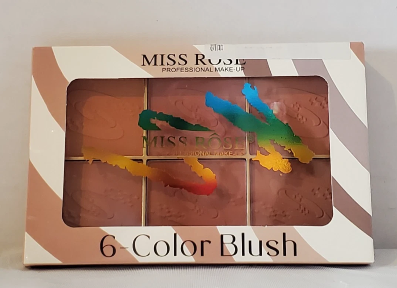 152 BIN - Miss Rose 6 Blush Palette
