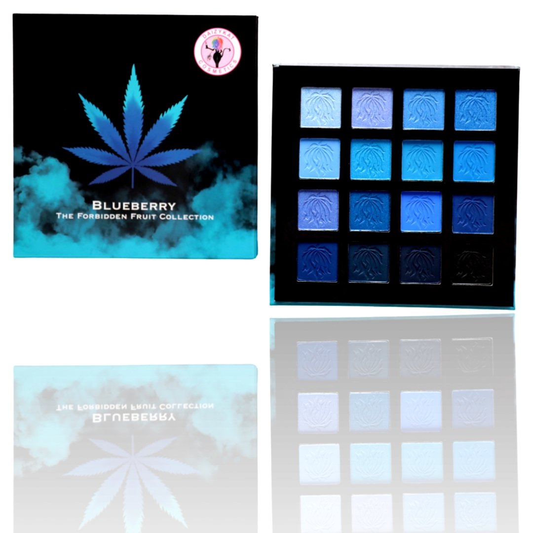 BLUEBERRY EYESHADOW PALETTE - All The Blues You Need!! FORBIDDEN
