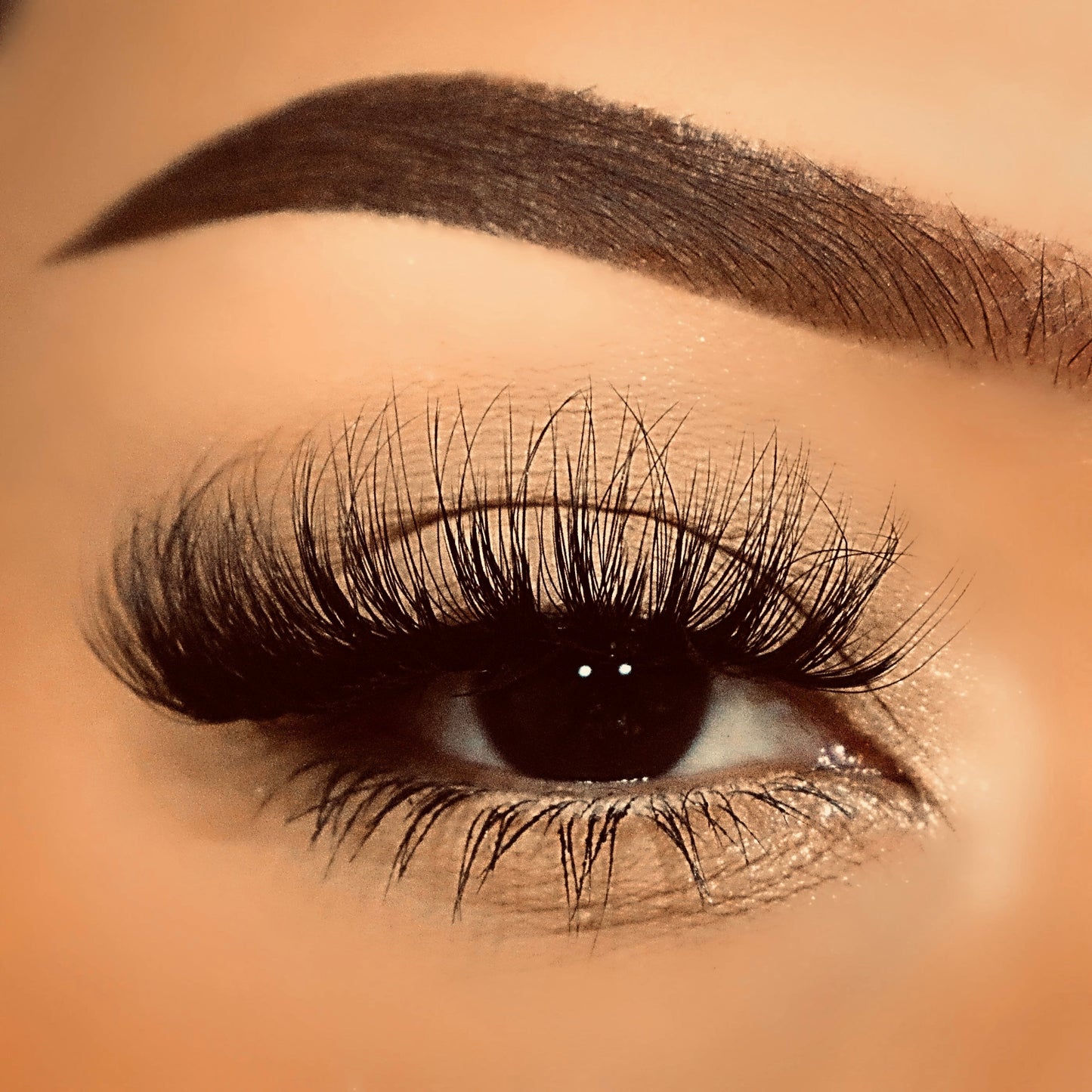 Ella - 4D Luxury Synthetic Easy To Apply Hand Made Lashes - The Pink Makeup Box