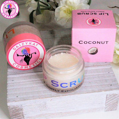 Coconut Lip Scrub - The Pink Makeup Box