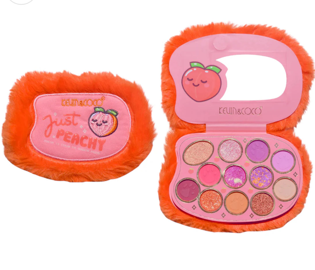 Just Peachy Eyeshadow Palette - The Pink Makeup Box