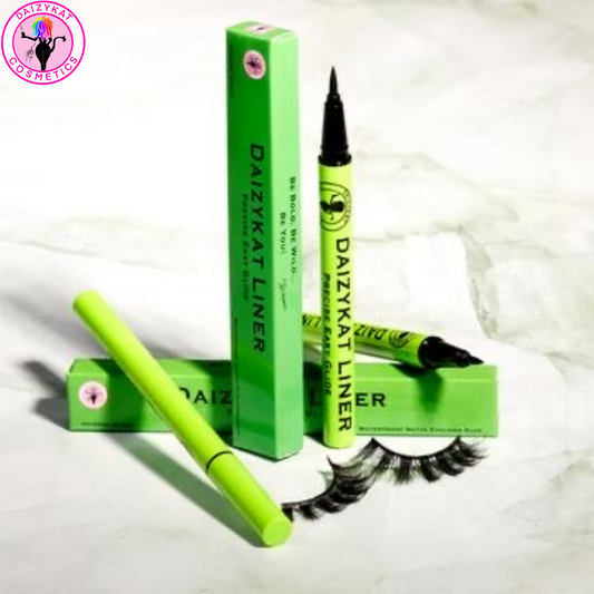 Waterproof Matte Intense Black Eyeliner Glue - The Pink Makeup Box