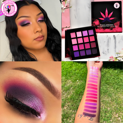 PINKLEBERRY EYESHADOW PALETTE - All The Pinks You'll Ever Need!! - The Pink Makeup Box