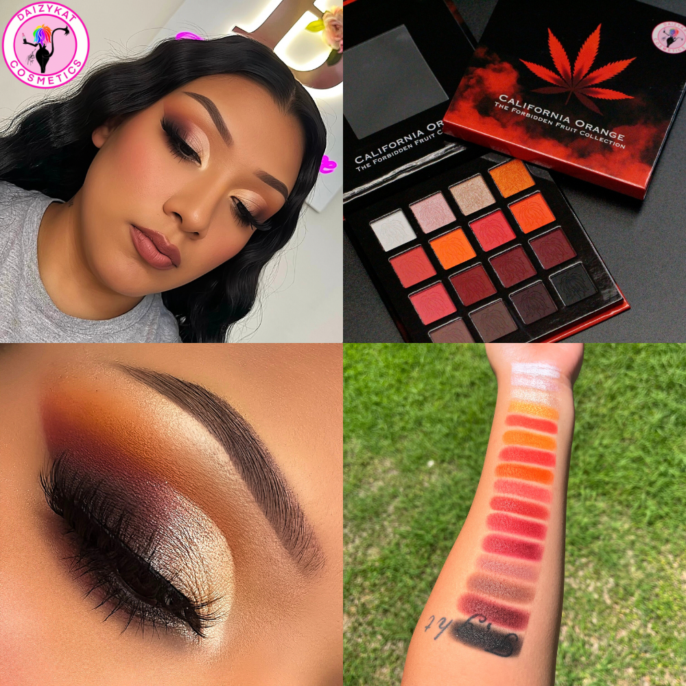 CALIFORNIA ORANGE PALETTE - All The Oranges You'll Ever Need!! - The Pink Makeup Box