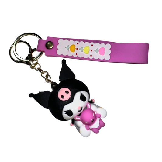 Kuromi Bear Key Chain