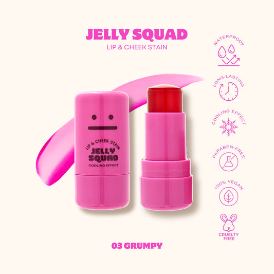 Jelly Squad - Lip and Cheek Stain - #3 Grumpy