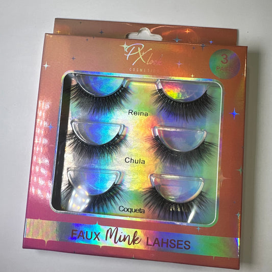 RANDOM EYELASHES 3 PACK