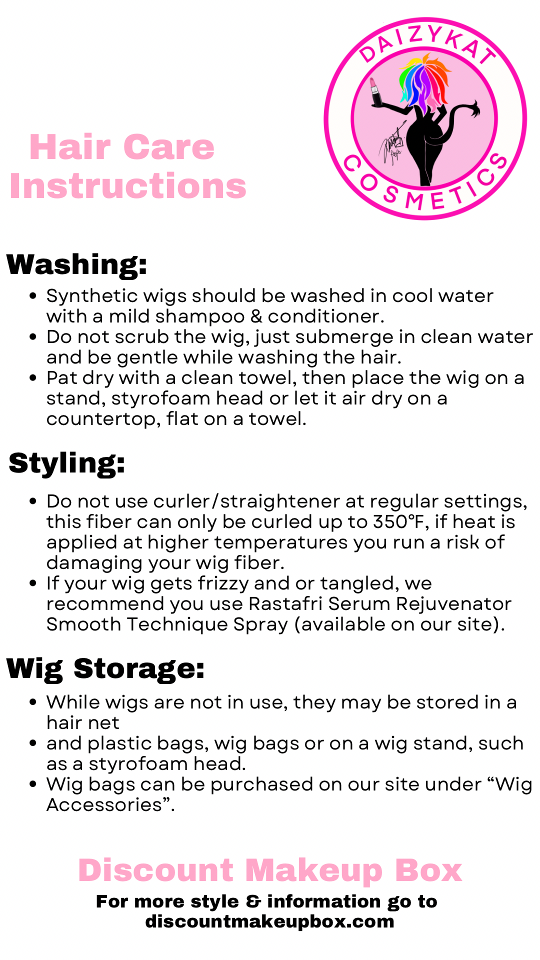 #164 Olivia - Classy Bangs Bob Wig - Color Party - The Pink Makeup Box
