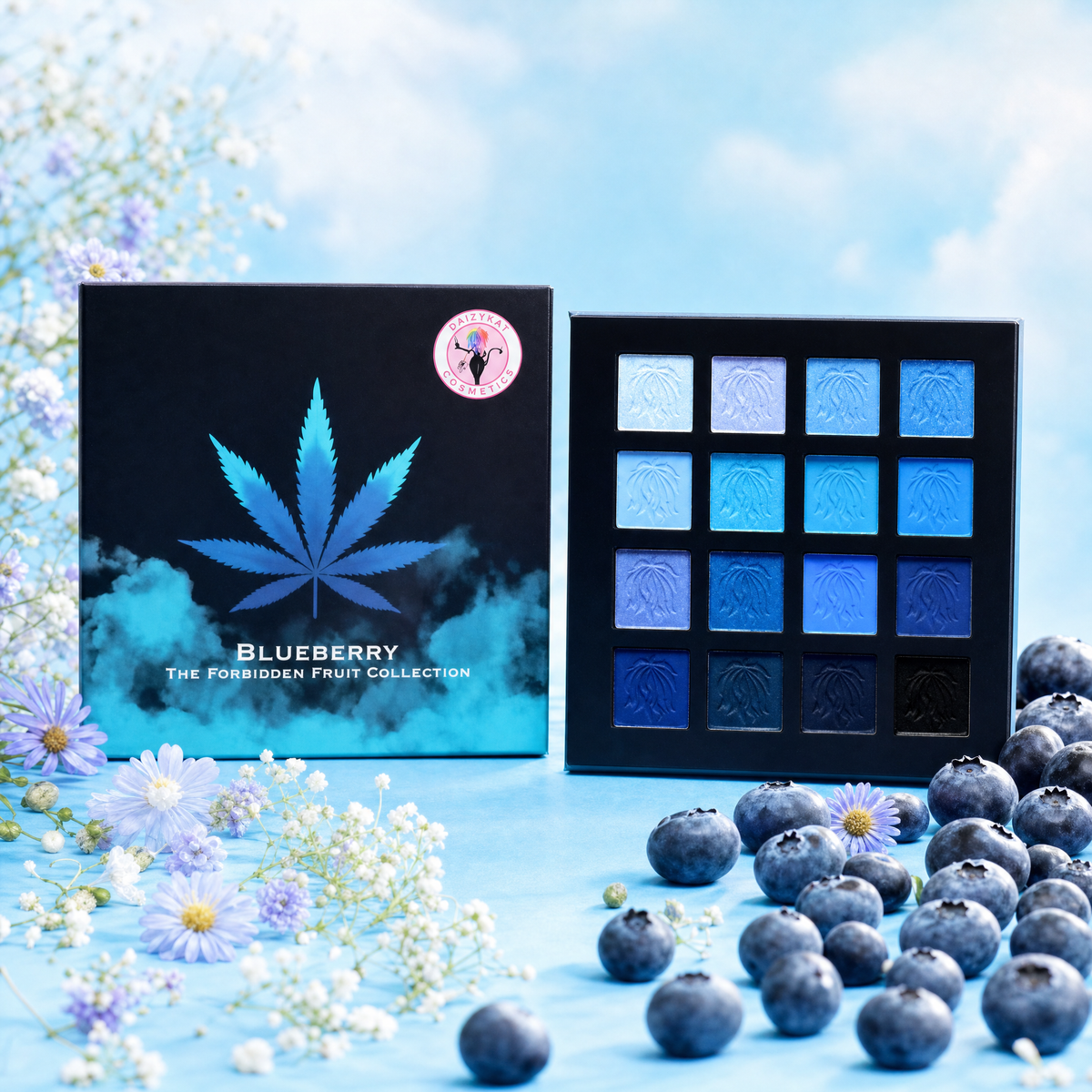 BLUEBERRY EYESHADOW PALETTE - All The Blues You Need!!