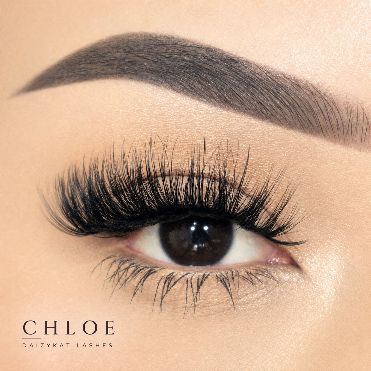 Chloe - 4D Luxury Synthetic Easy To Apply Hand Made Lashes