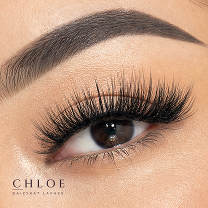 Chloe - 4D Luxury Synthetic Easy To Apply Hand Made Lashes
