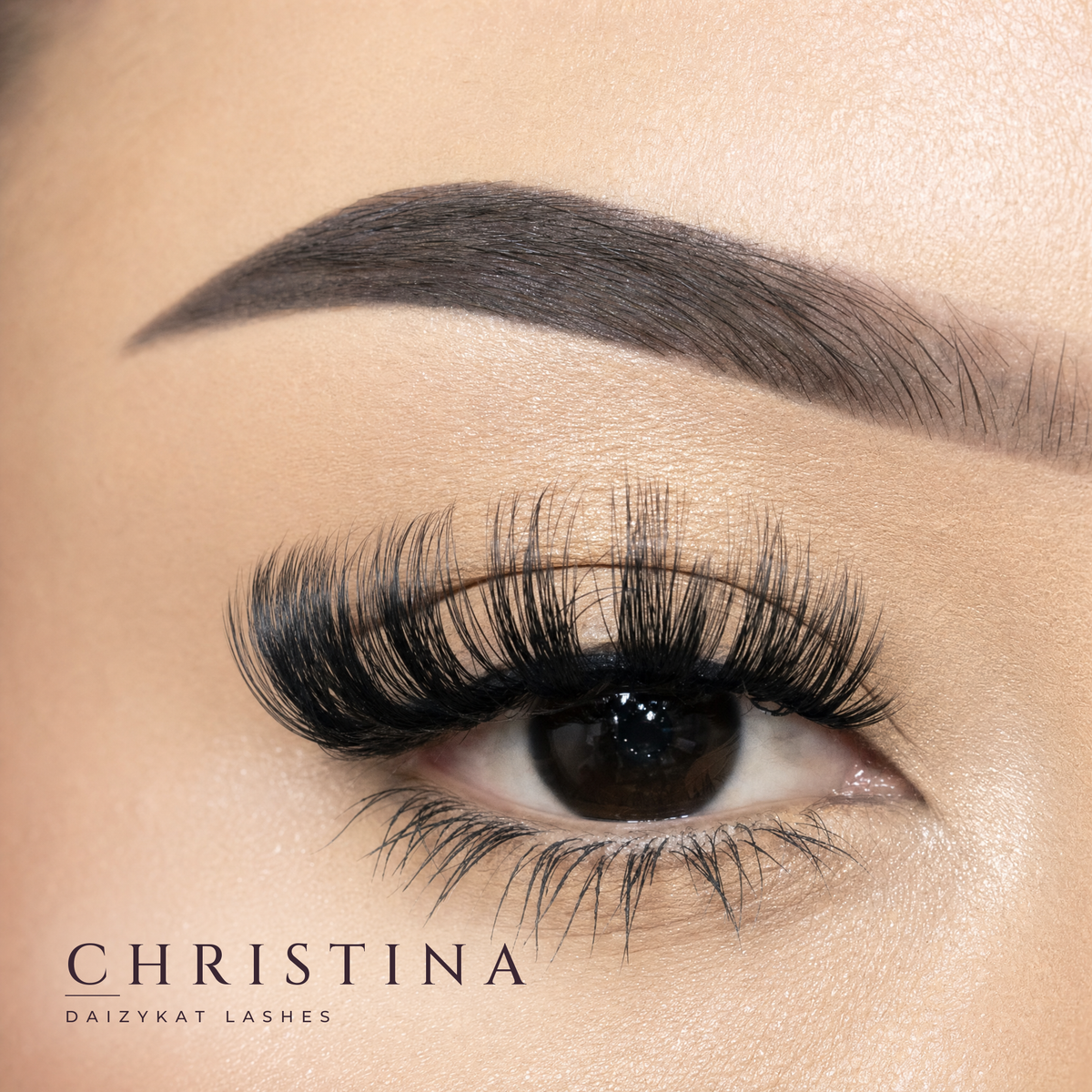 Christina - 4D Luxury Synthetic Easy To Apply Hand Made Lashes