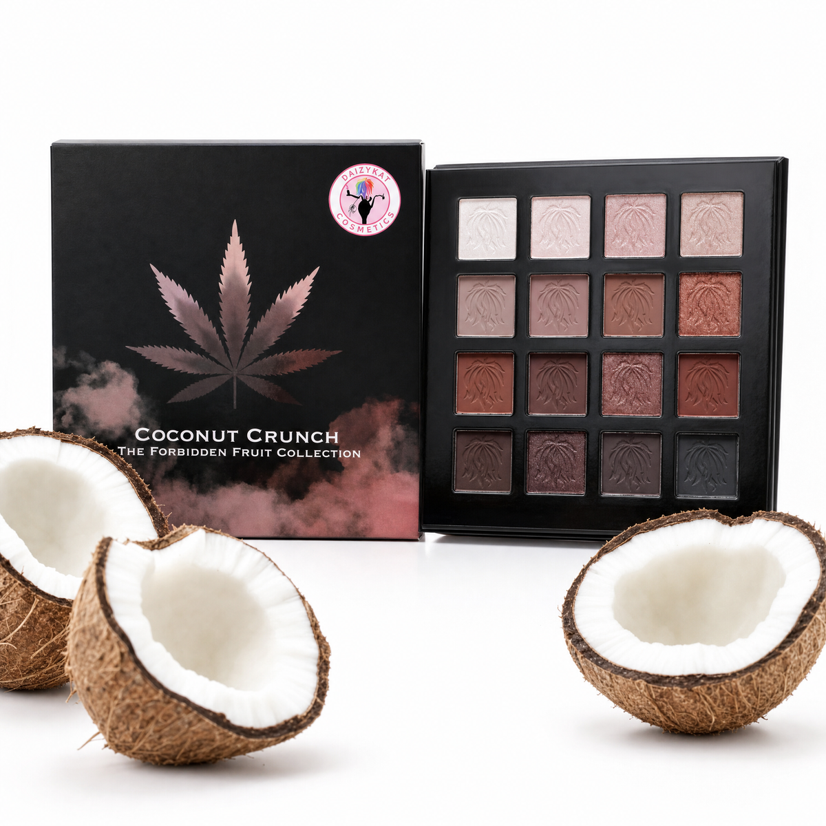72 BIN -  COCONUT CRUNCH EYESHADOW PALETTE - All The Browns You'll Ever Need!