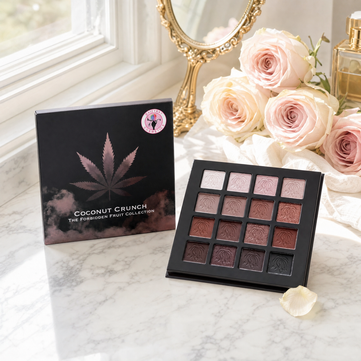 72 BIN -  COCONUT CRUNCH EYESHADOW PALETTE - All The Browns You'll Ever Need!