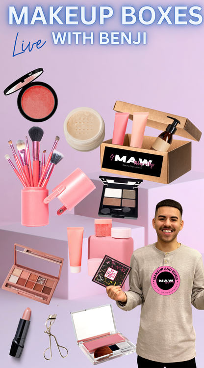 LIVE Beauty Tools and Makeup Box with Benji