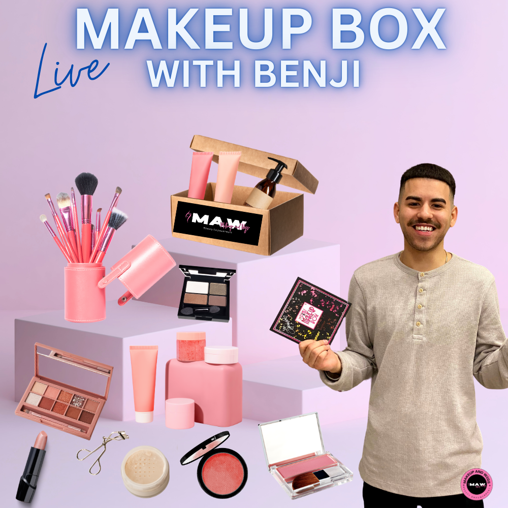 LIVE Beauty Tools and Makeup Box with Benji