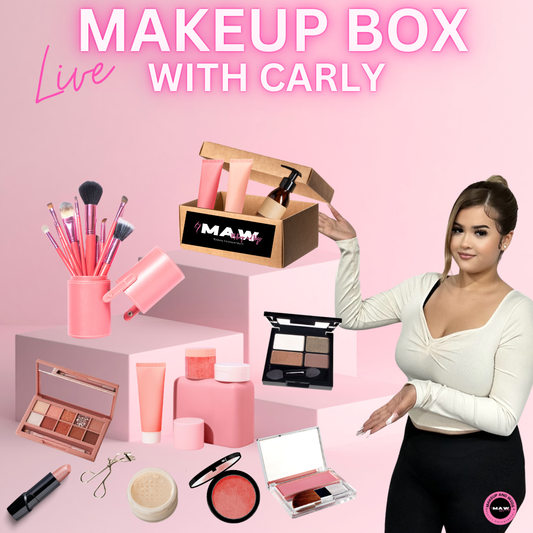 LIVE Beauty Tools and Makeup Box with Carly