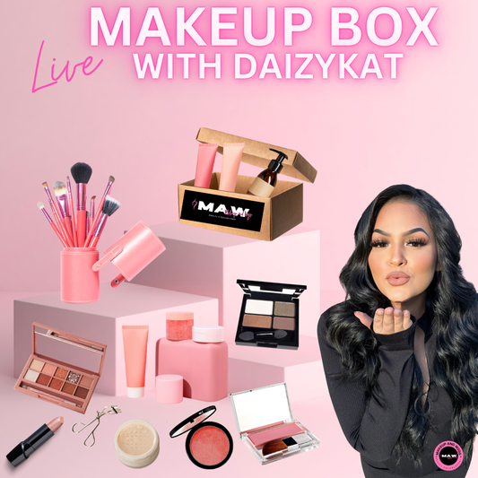 LIVE Beauty Tools and Makeup Box with Daizykat