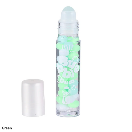 Bubble Gum Rollerball Lip Oil - Green