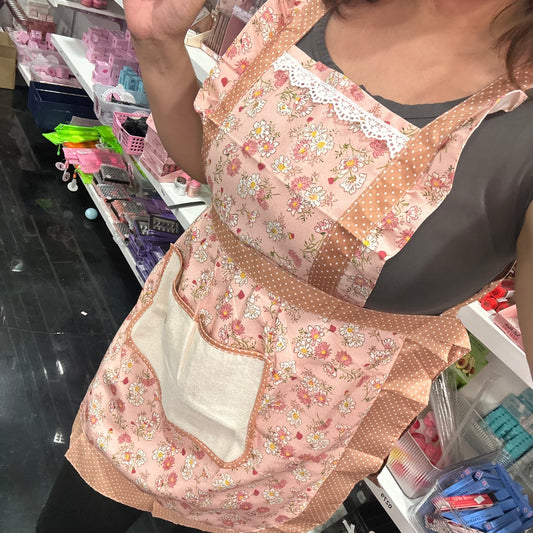 APRON - Peach