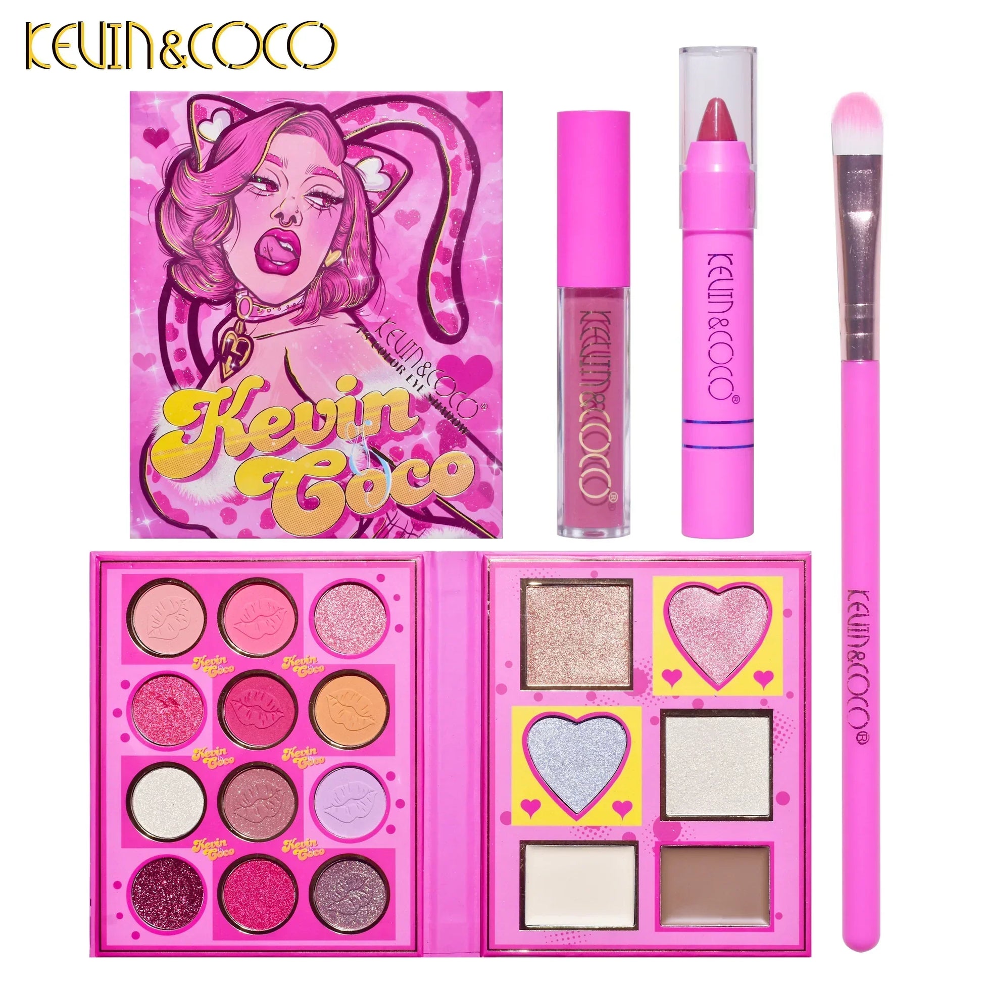 Cat Girl Face Kit - The Pink Makeup Box