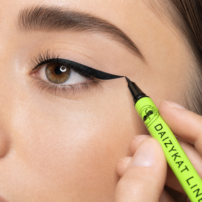 213 BIN - Waterproof Matte Intense Black Eyeliner Glue (Green Packaging)