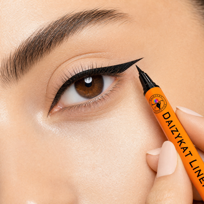 211 BIN - Waterproof Semi Gloss Intense Black Eyeliner (Orange Packaging)