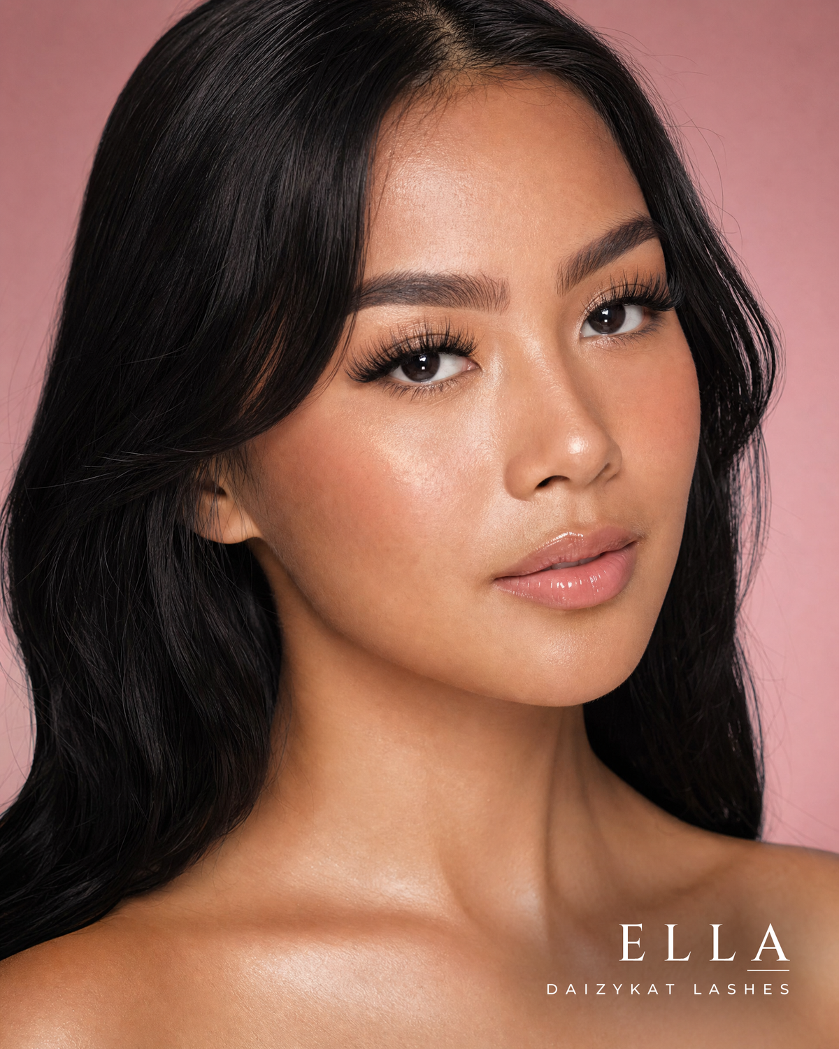 Ella - 4D Luxury Synthetic Easy To Apply Hand Made Lashes