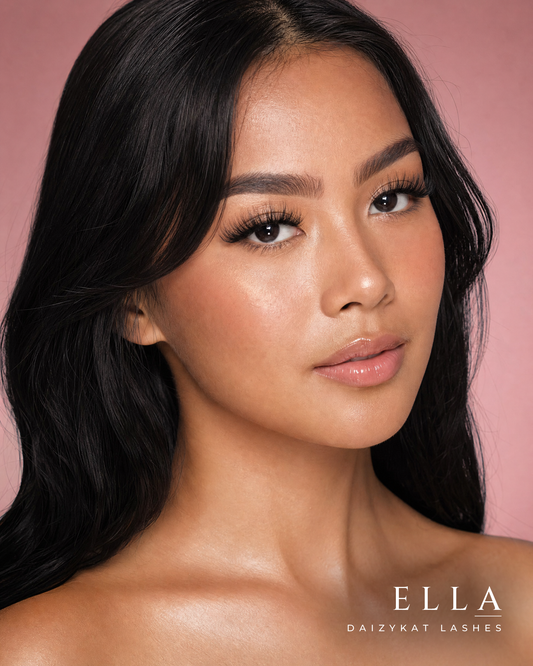 Ella - 4D Luxury Synthetic Easy To Apply Hand Made Lashes