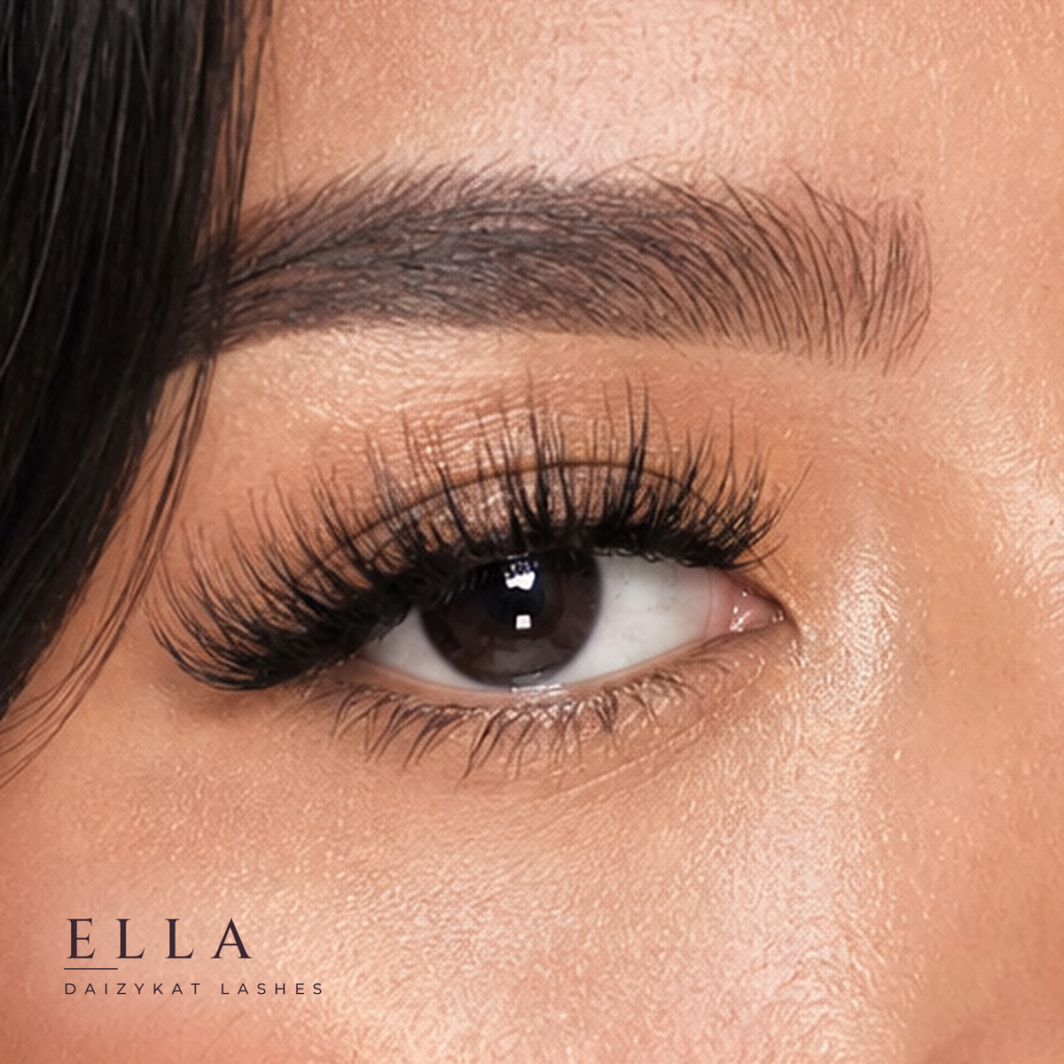 Ella - 4D Luxury Synthetic Easy To Apply Hand Made Lashes