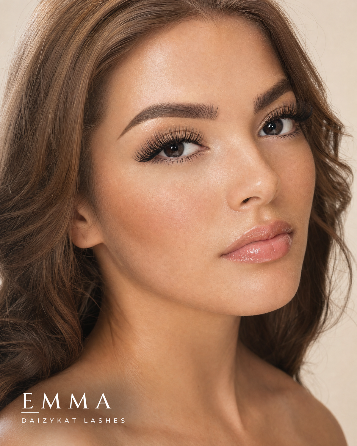 Emma - 4D Luxury Synthetic Easy To Apply Hand Made Lashes