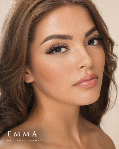 Emma - 4D Luxury Synthetic Easy To Apply Hand Made Lashes