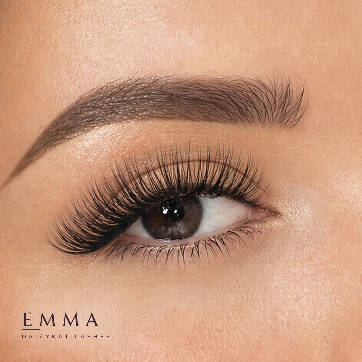 Emma - 4D Luxury Synthetic Easy To Apply Hand Made Lashes