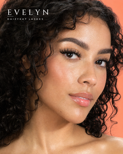 Evelyn - 4D Luxury Synthetic Easy To Apply Hand Made Lashes