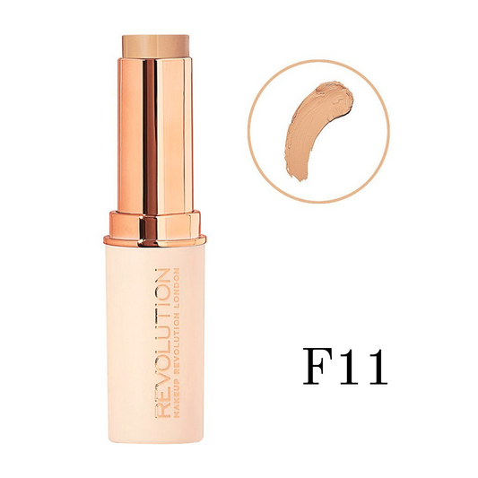 20 BIN - Revolution Full Coverage Foundation Stick F11 Medium