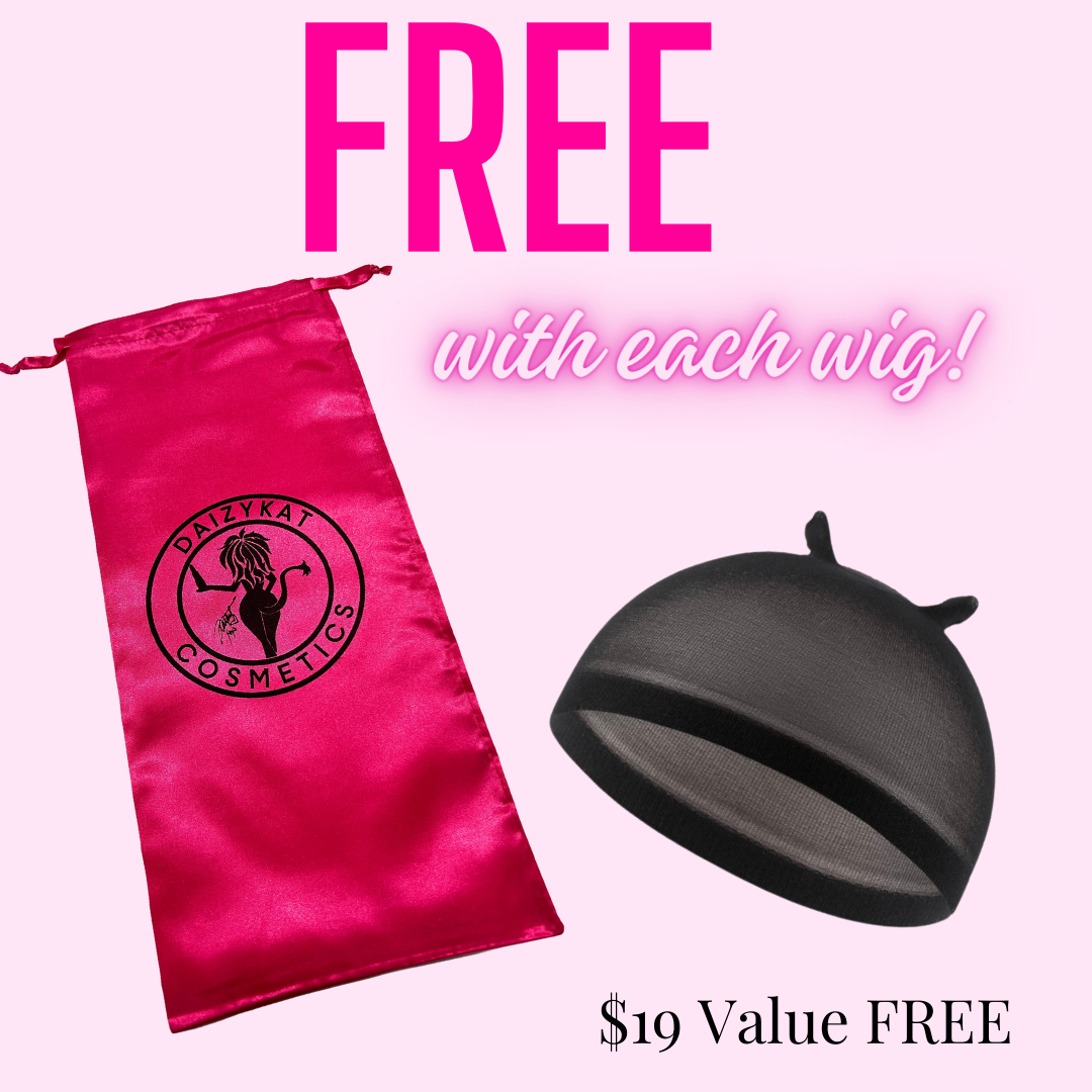 Erica - 13x4 Free Part Lace Front Wig - Color BUG 30in - The Pink Makeup Box