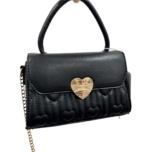 Blush Kiss Mini Bag - Black