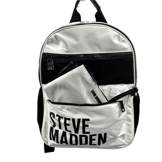 Steve Madden White Backpack