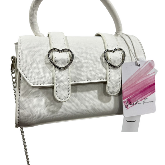 Blush Kiss Mini Bag - White