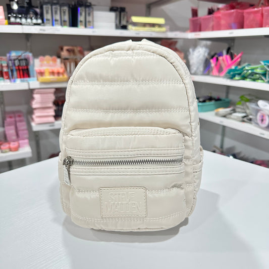 Steve Madden Mini Beige Backpack