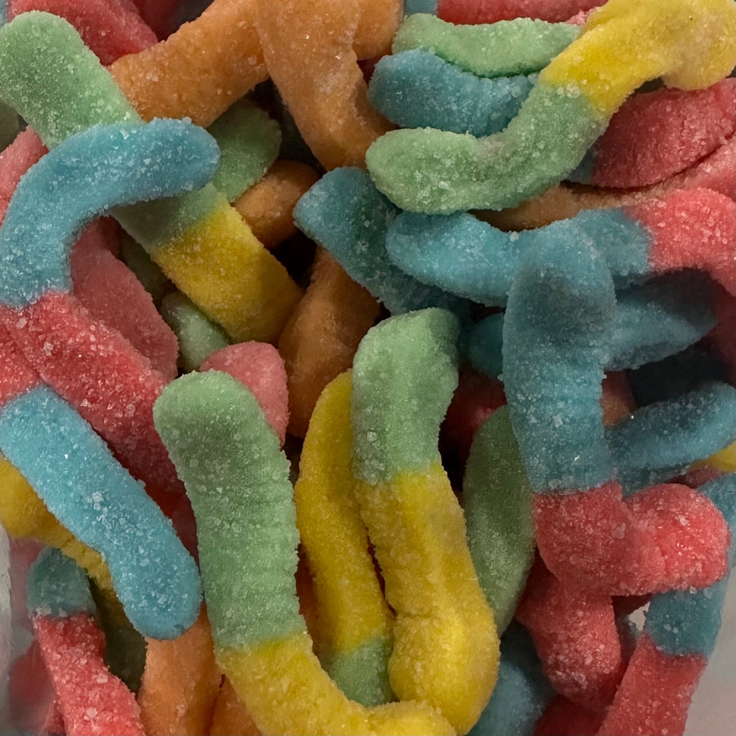 Sour Gummy Worm Candy