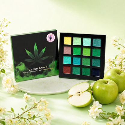37 BIN - GREEN APPLE EYESHADOW PALETTE - All The Greens You'll Ever Need!