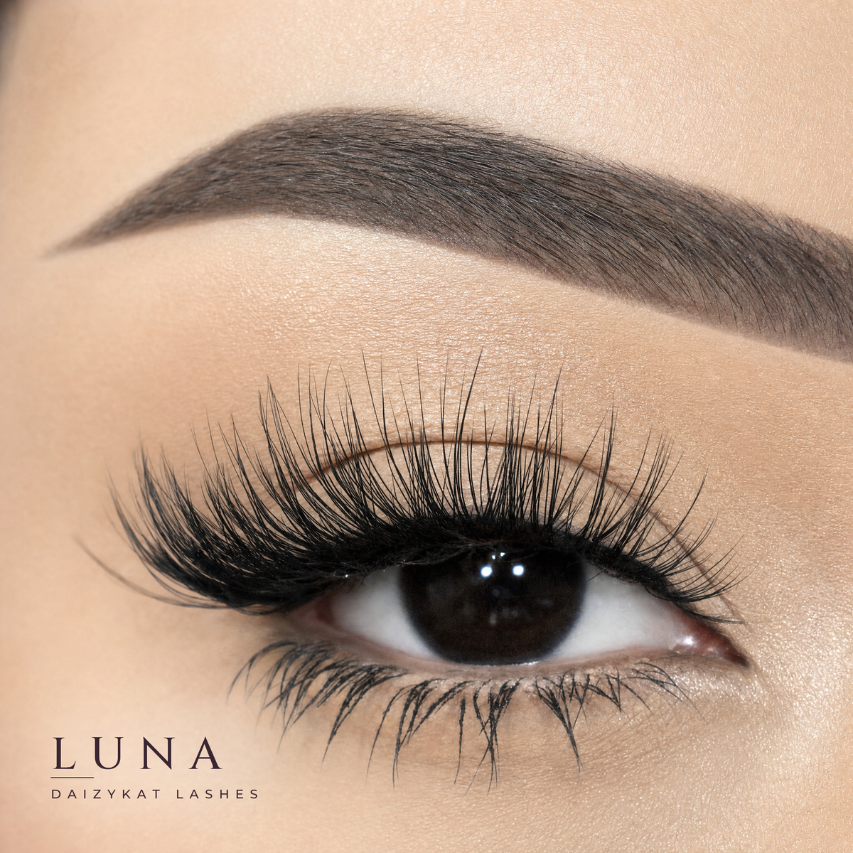 Luna  - 4D Luxury Synthetic Easy To Apply Hand Made Lashes