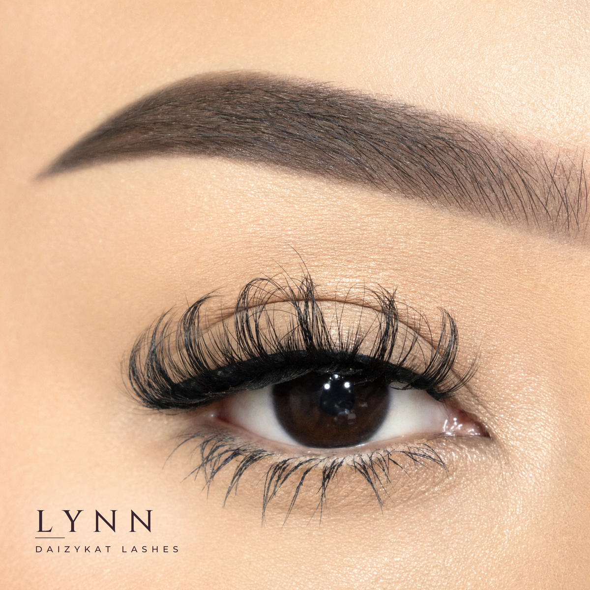 Lynn - 4D Luxury Synthetic Easy To Apply Hand Made Lashes